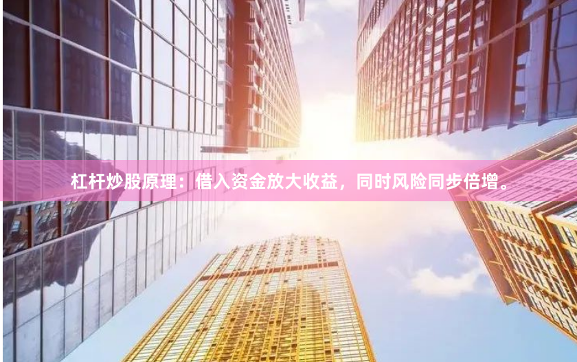 杠杆炒股原理：借入资金放大收益，同时风险同步倍增。